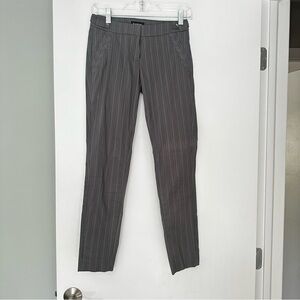VTG Y2K Bebe Pinstripe Trousers - "Office Siren" Aesthetic - Excellent Condition